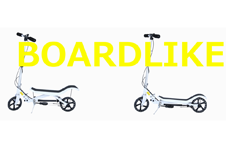 足踏みギア付きスクーター